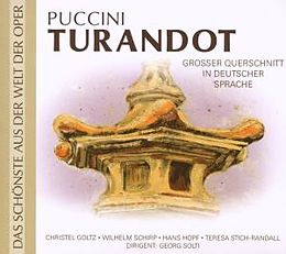 G. Puccini CD Turandot (qs)