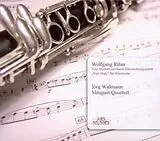 Jörg/Minguet Quartett Widmann CD Vier Studien Zu Einem Klarinettenquintett
