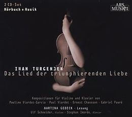 Gedeck/Schneider/Imorde CD Das Lied Der Triumphierenden Liebe - Horbuch & Mus