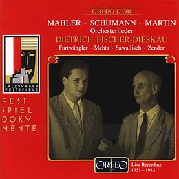 Dietrich Fischer-Dieskau (Bariton) CD Orchesterlieder