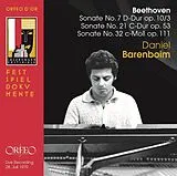 Daniel Barenboim CD Sonaten Nos. 7, 21 & 32