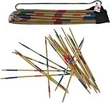 Carromco 07653 - Garden Mikado, Riesen Mikado, 75 cm Spiel