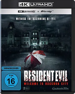 Resident Evil: Welcome To Raccoon City Blu-ray UHD 4K