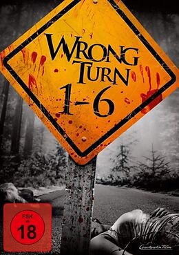 Wrong Turn 1-6 DVD