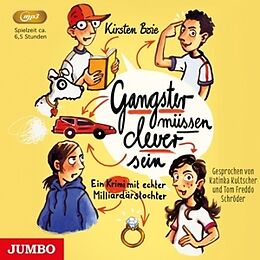 Katinka/Schröder,Tom Kultscher CD Gangster Müssen Clever Sein: Ein Krimi Mit Echter