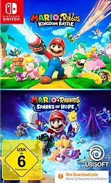 Mario + Rabbids Compilation (Kingdom B.+Sp.of Hop.) [NSW] [Code in a Box] (D) als Nintendo Switch-Spiel