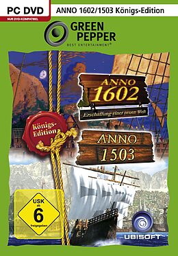 Green Pepper: Anno 1503 + Anno 1602 Königsedition [DVD] [PC] (D) comme un jeu 