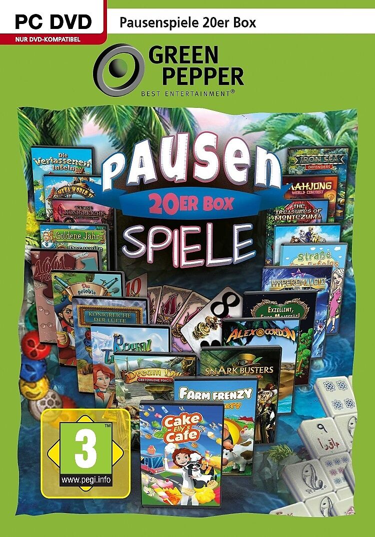 Green Pepper: Pausenspiele [DVD] [PC] (D)