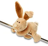 NICI 36509 - Hase Ralf Rabbit, MagNici, Magnettier, Plüsch 12 cm Spiel