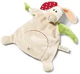 NICI 39679 - My First Nici, Schmusetuch Hase, 25x25 cm, Kuscheltier Spiel