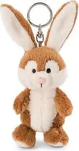 NICI 47330 - Forest Friends, Schlüsselanhänger Hase Poline Bunny, Plüsch, 10 cm Spiel