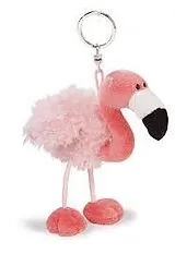 NICI 47870 - Schlüsselanhänger Flamingo, Plüsch, 10 cm Spiel