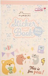 Sticker Buch mymochi 20 Seiten 550 Stick Spiel