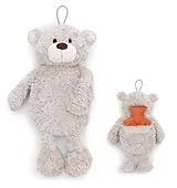 NICI 62330 - Kuschelbär Bär Finni, Plüsch, mit Wärmflasche 350 ml, Plüsch Spiel
