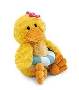 NICI 62892 - Ente Pooline mit Schwimmreifen, 18 cm, Kuscheltier, GREEN Spiel