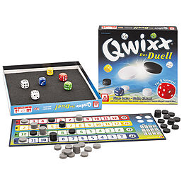 Qwixx Duell. Würfelspiel Spiel