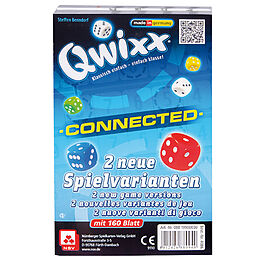 Qwixx Connected Blöcke - 2x80 Blatt Spiel