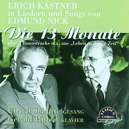 Ulrich (Voc)/Huber,Ger Schütte CD Die 13 Monate-erich Kästner