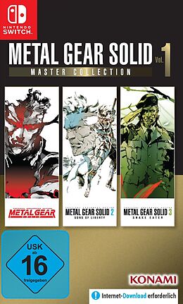 Metal Gear Solid Master Collection Vol.1 D1-Edition [NSW] (D) als Nintendo Switch-Spiel