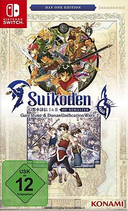 Suikoden 1 + 2 HD Remaster - Day 1 Edition [NSW] (D) als Nintendo Switch-Spiel