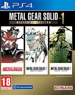 Metal Gear Solid Master Collection Vol. 1 [PS4] (D) als PlayStation 4, Free Upgrade to-Spiel