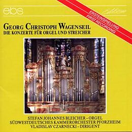 Bleicher,Stefan Johannes/Czarnecki/SWKP CD Die Konzerte Für Orgel & Streicher