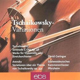 Geringas/Sdwestdt.KO Pforzheim CD Serenade op.48/Stücke Für Violoncello & Streichor.