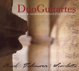 Duo Guitartes CD Bach-Telemann-Scarlatti