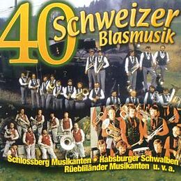 Various CD 40 Schweizer Blasmusik
