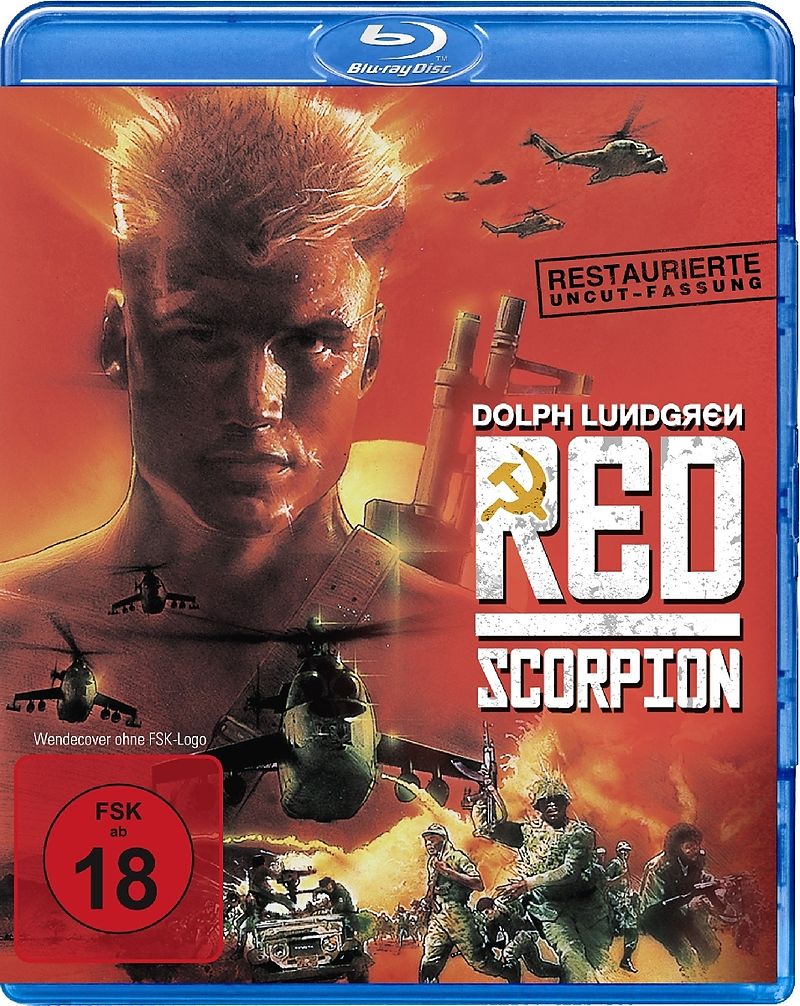 Красный Скорпион 1988 Blu-ray Постер