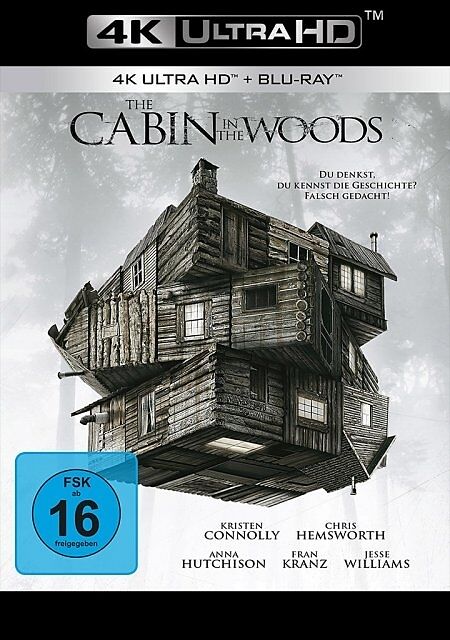 The Cabin In The Woods 2 Disc Bluray Blu Ray Uhd 4k Online