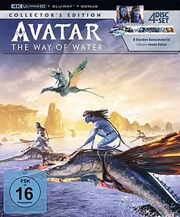 Avatar: The Way of Water Steelbook Blu-ray UHD 4K + Blu-ray