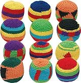 Goki 15162 - Kick-Ball, Stoffball, sortiert 1 Stück Spiel