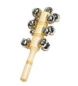 Schellenstab mit 13 Schellen Spiel