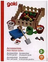 Accessoires Mein kleiner Garten, für die Puppenhäuser Spiel