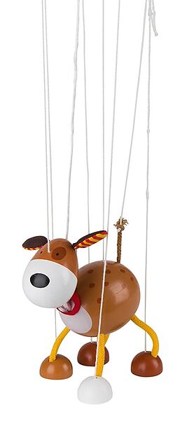Goki 51755 - Marionette Hund Spiel