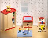 Goki 51905 - Puppenmöbel Kinderzimmer Spiel