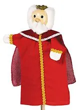 Handpuppe König Spiel