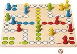 Brettspiel Ludo, goki basic. Spiel