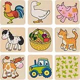 Memospiel Bauernhof II Spiel