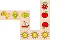 Dominospiel Dominiques Domino (Kinderspiel) Spiel