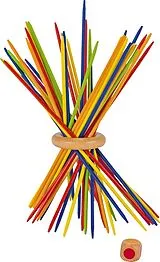 Mikadospiel Farbenfroh Spiel