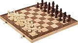 Schachspiel in Holzklappkassette Spiel