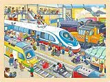 Einlegepuzzle Bahnhof Spiel