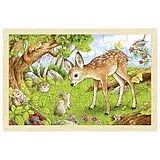 Einlegepuzzle Rehkitz Spiel