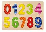 Einlegepuzzle Zahlen 0-9 (Kinderpuzzle) Spiel