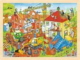 Einlegepuzzle Baustelle Spiel