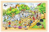 Einlegepuzzle Zoobesuch Spiel