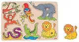 Soundpuzzle Zootiere, mit Tierstimmen (Kinderpuzzle) Spiel