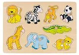 Steckpuzzle Zootiere Spiel